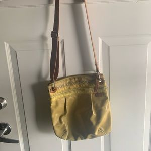 Lime Green Fossil Crossbody Bag